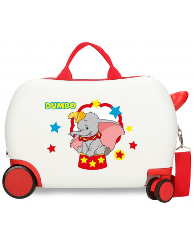 4751025 ABS ROLLING SUITCASE 4W.(2 MULTID.) 45CM. DUMBO CIRC